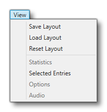 The MSFS Localization Manager View Menu