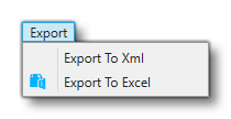 The MSFS Localization Manager Export Menu
