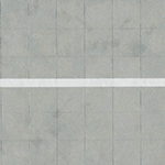 Wide White Painted Line