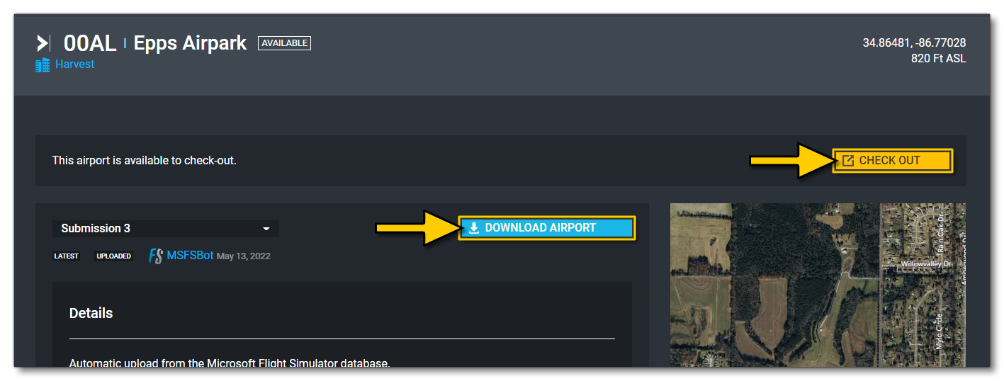 The Airport Information Page