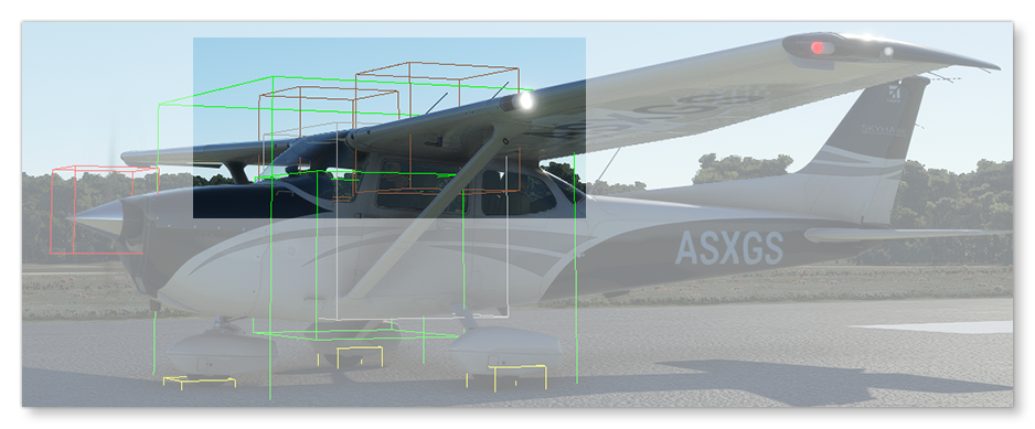 Fuel Tanks Illustrated Using The Weight Debug Window