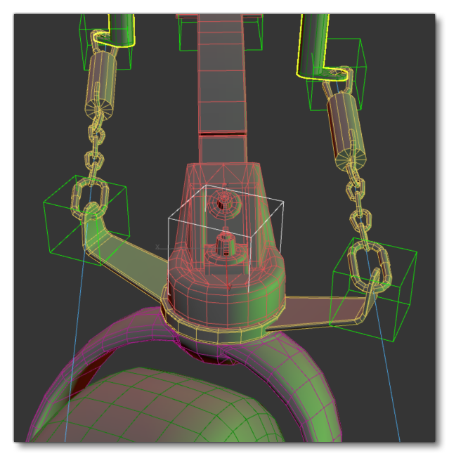 FInal Connections For The Rudder And Wheel