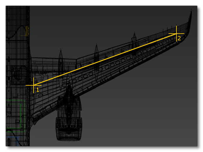 The Line Along Which To Place Wingflex Bones