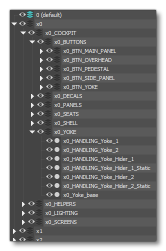 Example Of 3DS Max Naming And Hierarchy
