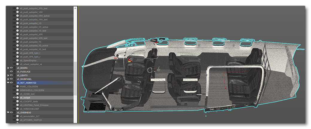 Cockpit Shell Example