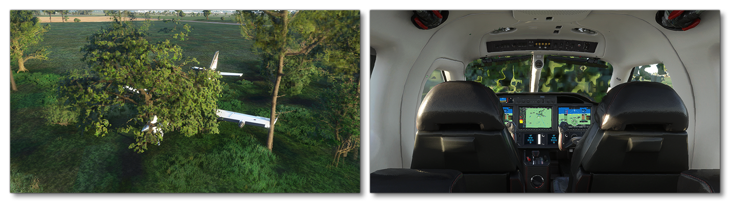 Foliage Test For The Cockpit Occluder Mesh