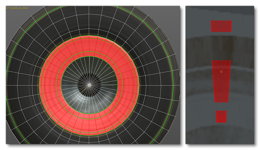 Example Of A Straightened Selection UV Map