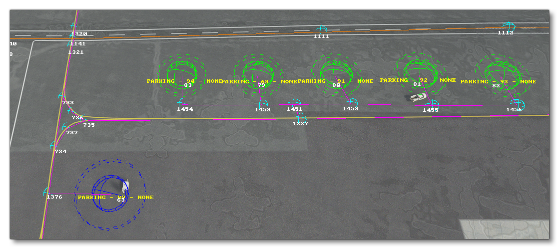 Displaying Additional Taxiway Information