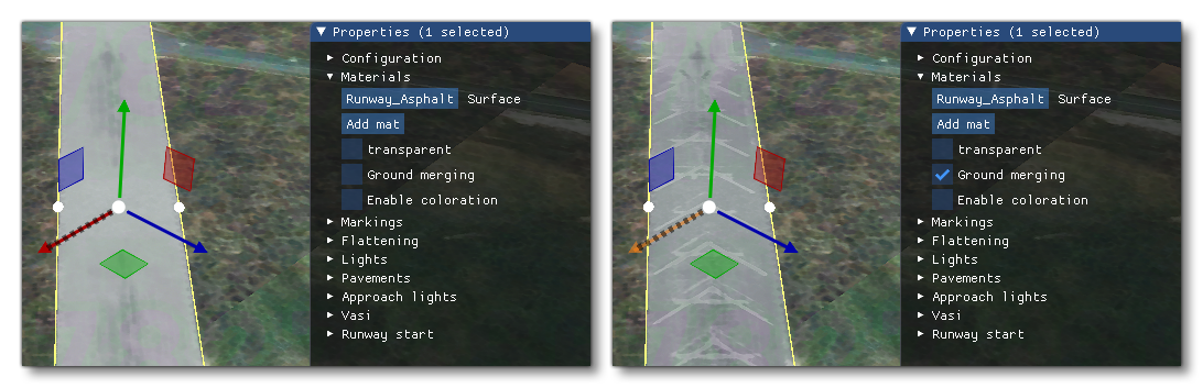 Example Of How Ground Merging Will Affect A Runway