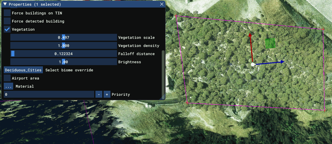 New Biomes In The Scenery Editor
