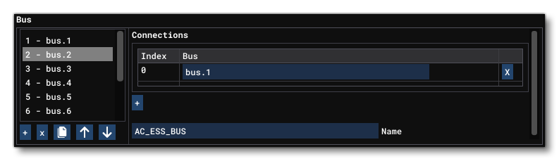 Setting Up Electrical Buses In The Aircraft Editor