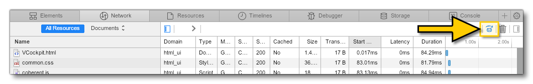 Disabling The Resource Cache In Coherent