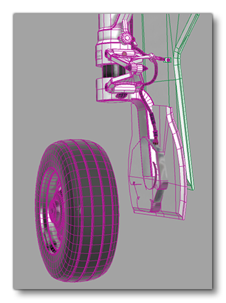 Wheels Moved Away From The Main Geometry