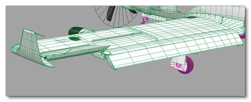 Flaps Open For Backing The Ambient Occlusion