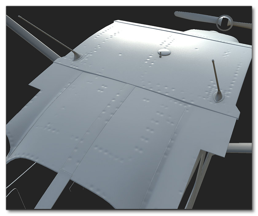 Finalised Bump Map For the Rivets