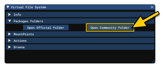 Virtual File System Watched Bases