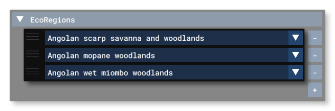 The Eco Region Options 