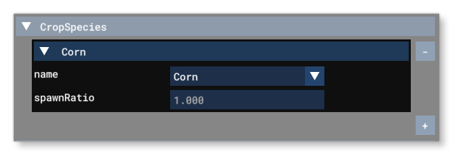 The Plant Types Options 