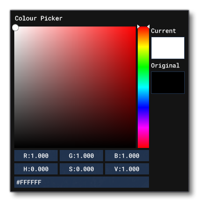 The Colour Picker Window