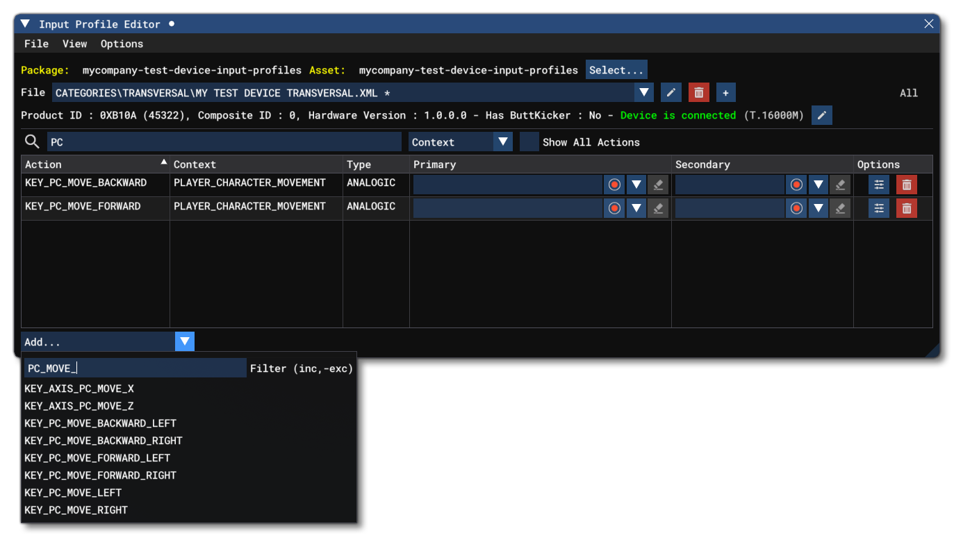 Using The Add Action List To Find The Actions Edit