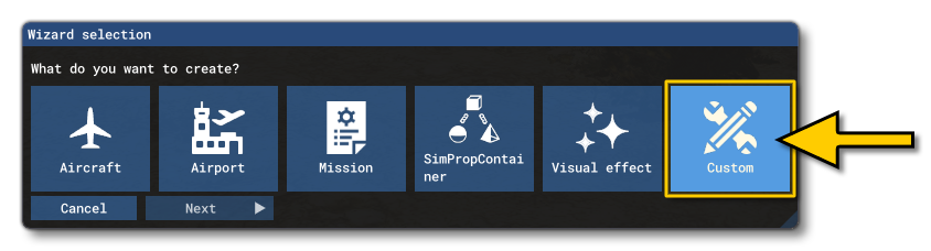 The Main Package Wizard Window The Main Package Wizard Window
