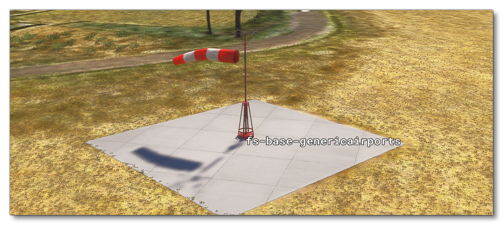 A Scenery Object With Debug Scenery Packages Enabled