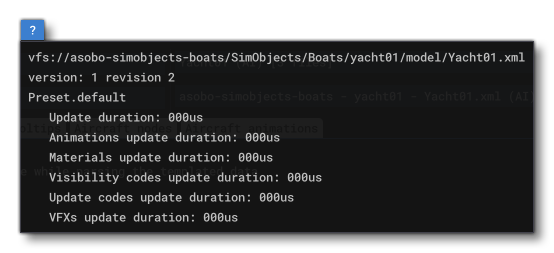Behaviour Debug About Text