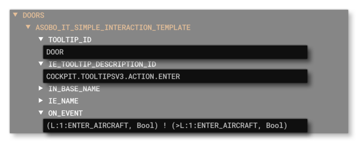 Example Of The Parameter Scope Pop-Up