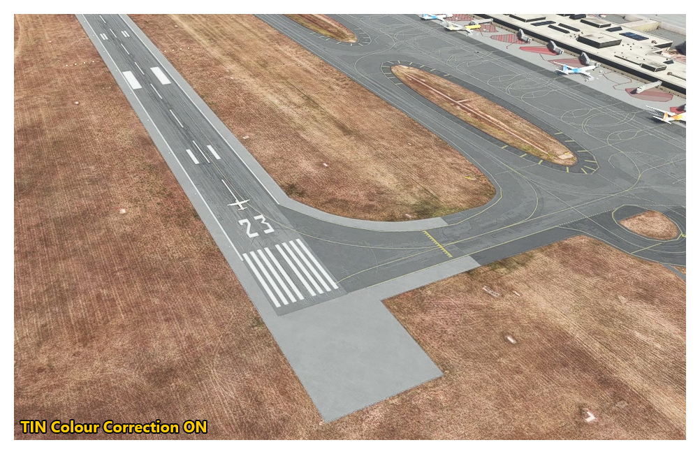 TIN Colour Correction Example