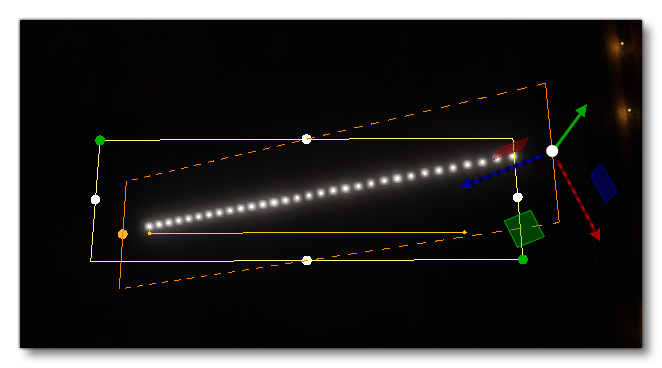 Example Showing The Creation Of Slopes For The LightSupport Object