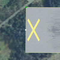 Primary Runway Closed Markings