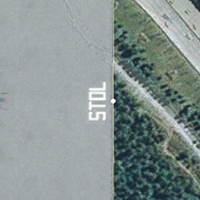 Secondary Runway Short Takeoff And Landing Only Markings