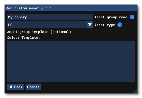 Adding A New Scenery Package To A Project