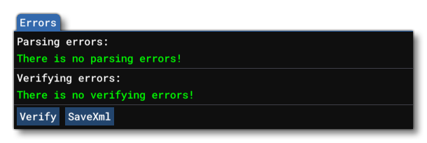 The Errors Tab For Animations The Errors Tab For Animations