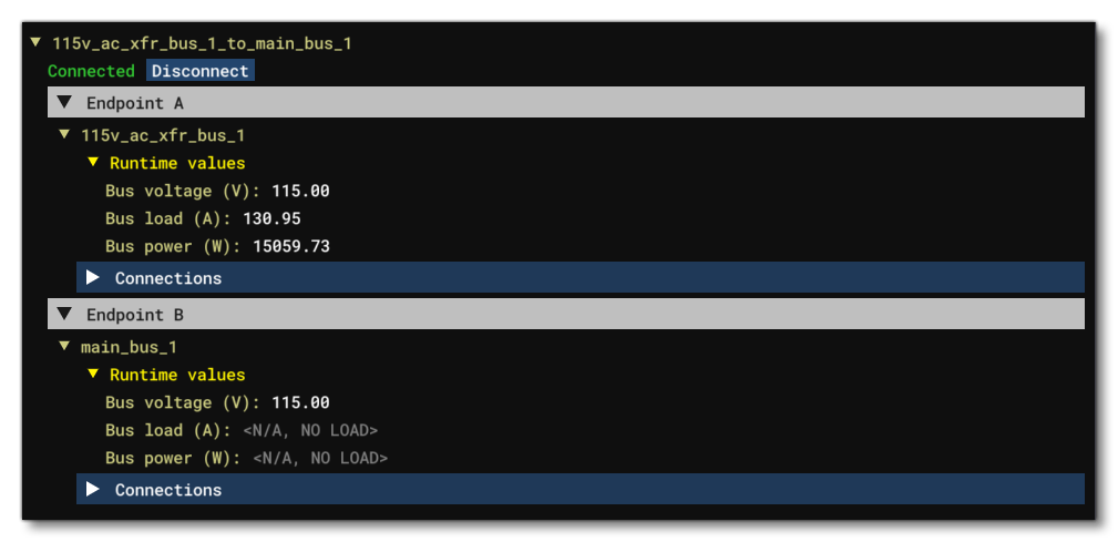 Line Information On The Lines Tab