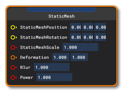 The StaticMesh Block