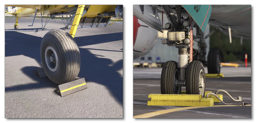 Example Of Chocks In The Simulation Example Of Chocks In The Simulation