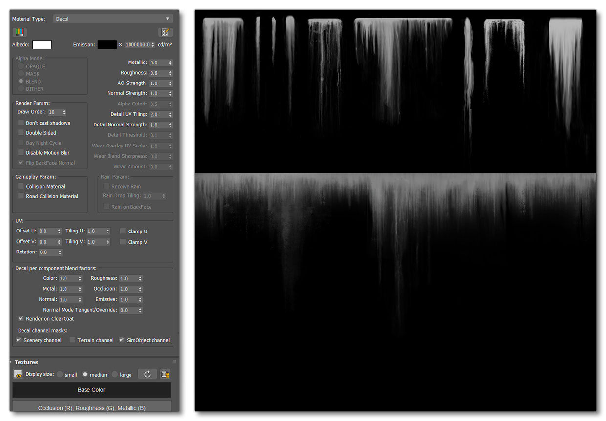 The Decal Material Setup And Texture For Leaks The Decal Material Setup And Texture For Leaks