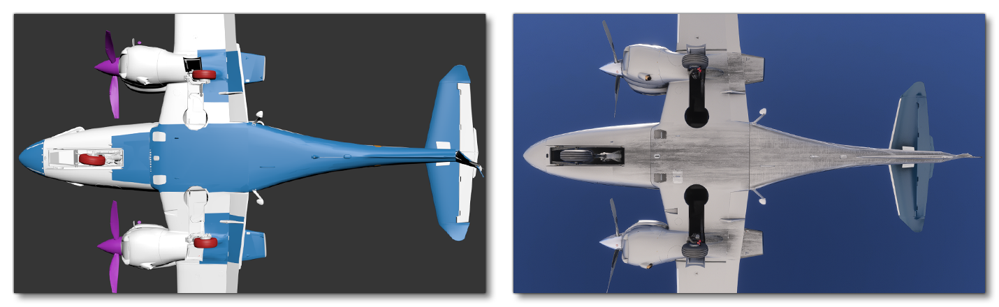 Example Of The Runway Dirt Mesh And The Effect On A Plane Example Of The Runway Dirt Mesh And The Effect On A Plane