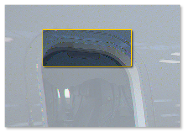 Example Of An Error "Embossing" The Window Glass Example Of An Error "Embossing" The Window Glass