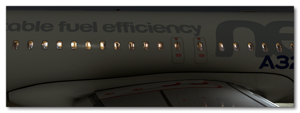 Example Of An Airliner With Parallax Windows Example Of An Airliner With Parallax Windows