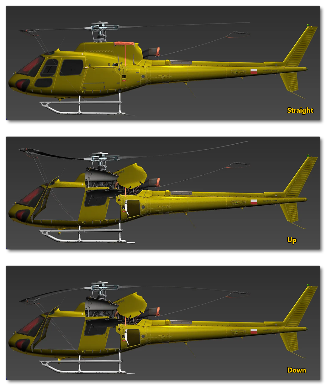 Helicopter Blade Position Examples Helicopter Blade Position Examples