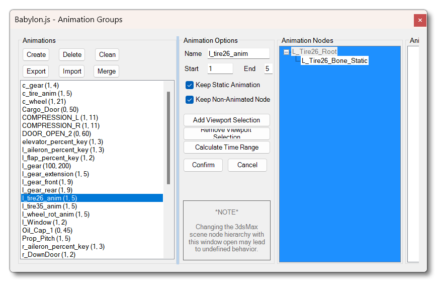 Adding Tire Deformation To The Gear Compression Animation Group