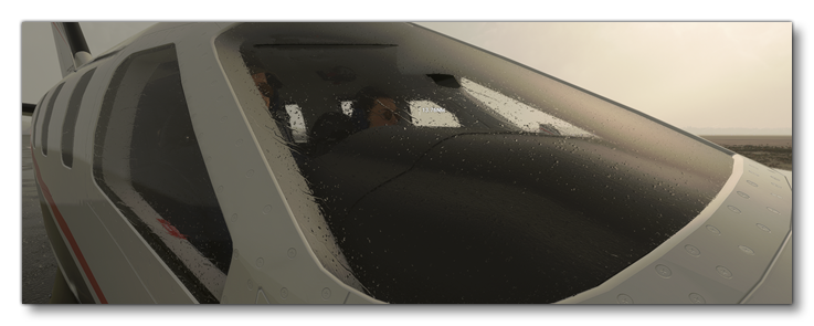 Example of Rain Effects On Windshield Example of Rain Effects On Windshield