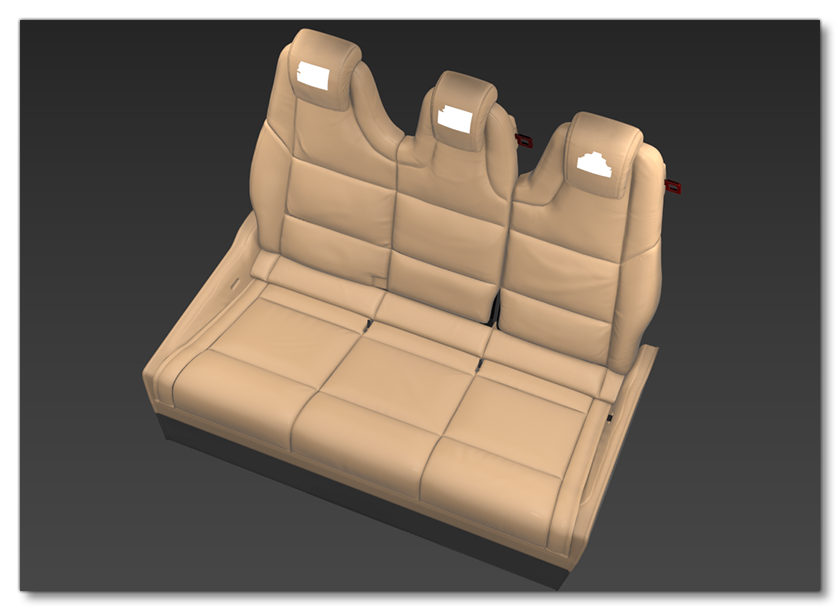 The DA62 Passenger Seat Model