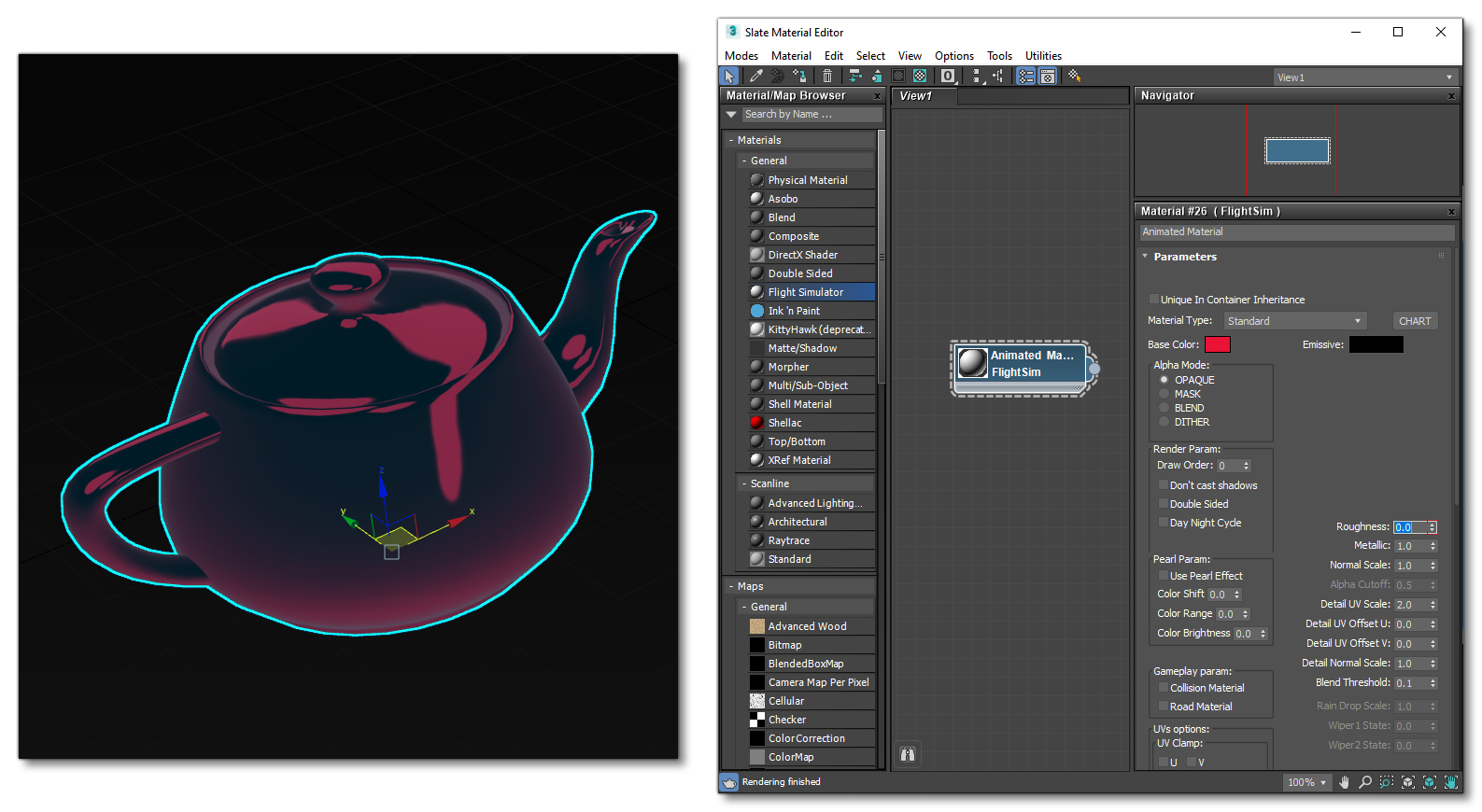 Animating The Material Parameters In 3DS Max