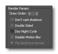 Render Parameters Render Parameters