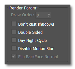 Render Parameters