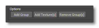 The Different Options Buttons In The Texture Tool