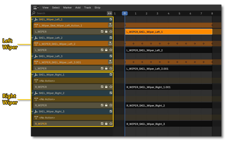 Wiper Animation Setup In Blender 